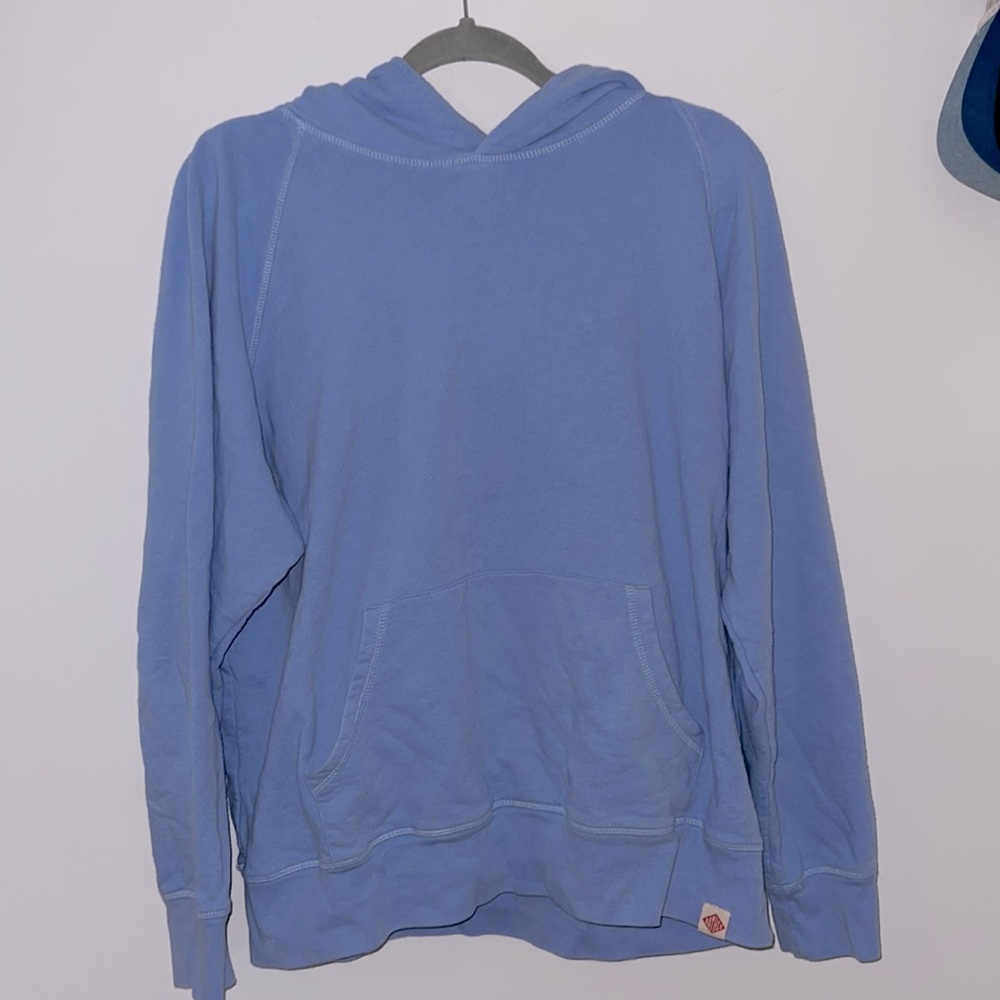 Bather Light Blue Men’s Hoodie - Large